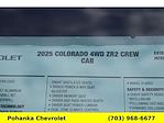2025 Chevrolet Colorado Crew Cab 4WD Pickup for sale #TS1189060 - photo 31