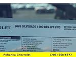 New 2026 Chevrolet Silverado 1500 Work Truck Regular Cab for sale #TTG113280 - photo 23