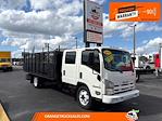 Used 2015 Isuzu NPR Crew Cab Flatbed Truck for sale #2766 - photo 1