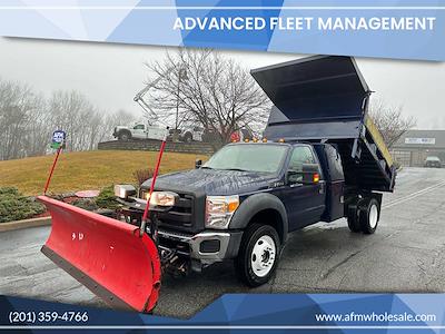 Used 2012 Ford F-450 4X4 2dr Regular Cab 140.8 200.8 in. WB Regular Cab 4x4 Dump Truck for sale #J2026 - photo 1