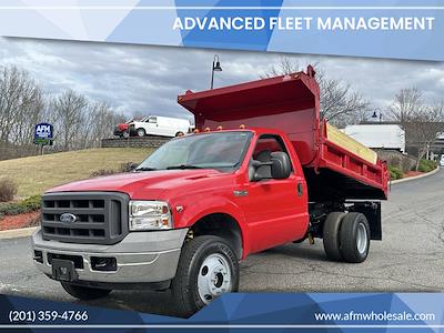 Used 2005 Ford F-350 Regular Cab 4x4 Dump Truck for sale #J2406 - photo 1