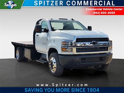 2023 Chevrolet Silverado 5500 Regular Cab DRW 4x2, Fontaine Modification Haulers Flatbed Truck for sale #C23NF421 - photo 1