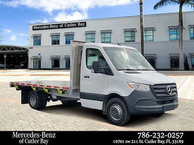 2023 Mercedes-Benz Sprinter 4500 Standard Cab Standard Roof DRW RWD, Flatbed Truck for sale #PN270551 - photo 1