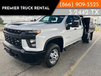 Used 2023 Chevrolet Silverado 3500 Work Truck Crew Cab 4x4 Flatbed Truck for sale #3-2442-TX - photo 1