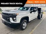 Used 2023 Chevrolet Silverado 3500 Work Truck Crew Cab 4x4 Flatbed Truck for sale #3-2442-TX - photo 1