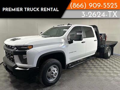Used 2023 Chevrolet Silverado 3500 Work Truck Crew Cab 4x4 Flatbed Truck for sale #3-2624-TX - photo 1