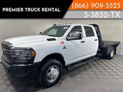 Used 2023 Ram 3500 Tradesman Crew Cab 4x4 Flatbed Truck for sale #3-3832-TX - photo 1