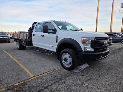 Used 2021 Ford F-550 Crew Cab Flatbed Truck for sale #5-1883-OH - photo 1