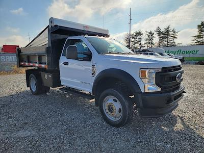Used 2021 Ford F-550 Regular Cab Dump Truck for sale #5-3145-OH - photo 1