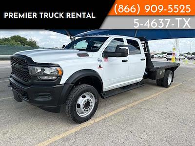Used 2023 Ram 5500 Crew Cab 4x4 Flatbed Truck for sale #5-4637-TX - photo 1
