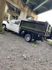 New 2024 Chevrolet Silverado 3500 Work Truck Crew Cab 4WD 9' 6" Sabre Equipment Landscape Dump for sale #FURF409578 - photo 2