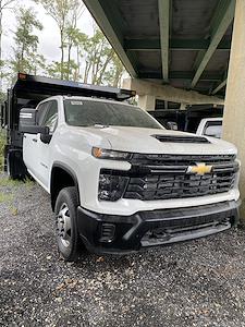 New 2024 Chevrolet Silverado 3500 Work Truck Crew Cab 4WD 9' 6" Sabre Equipment Landscape Dump for sale #FURF409578 - photo 1