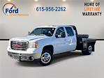 Used 2009 GMC Sierra 3500 Crew Cab Flatbed Truck for sale #EC77354F - photo 1