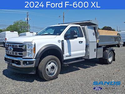 New 2024 Ford F-600 Regular Cab 4x4 9' Air-Flo Stainless Steel Dump Truck for sale #4377 - photo 1
