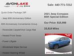 Used 2021 Jeep Compass 80th Edition for sale #J168163A - photo 6