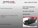 Used 2022 Jeep Gladiator Overland Crew Cab for sale #J549277A - photo 36
