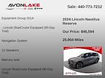 Used 2024 Lincoln Nautilus Reserve for sale #P838614 - photo 6
