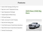 New 2025 Ram 2500 Big Horn Crew Cab 4x4 Pickup for sale #LD33043 - photo 11