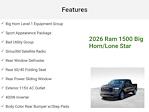New 2026 Ram 1500 Big Horn Crew Cab 4x4 Pickup for sale #LD51111 - photo 11