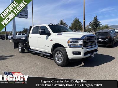 New 2024 Ram 3500 Laramie Crew Cab 4x4 Flatbed Truck for sale #RX3991 - photo 1