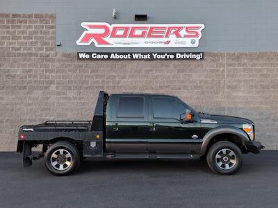 Used 2015 Ford F-350 Crew Cab Flatbed Truck for sale #25UD461A - photo 2