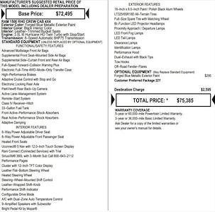 New 2026 Ram 1500 TRX Crew Cab 4x4 Pickup for sale #C26139 - photo 2