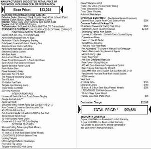 New 2026 Ram 2500 Tradesman Crew Cab for sale #C26309 - photo 2