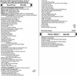 New 2026 Ram 2500 Tradesman Crew Cab for sale #C26336 - photo 2