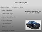 New 2026 Ram 2500 Big Horn Crew Cab 4x4 Pickup for sale #TG150574 - photo 10