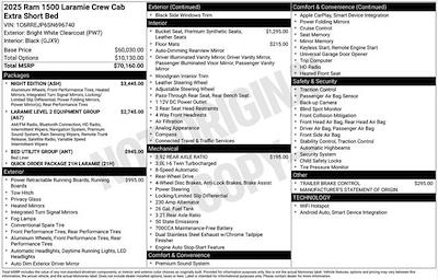 New 2025 Ram 1500 Laramie Crew Cab Pickup for sale #D5T696740 - photo 2