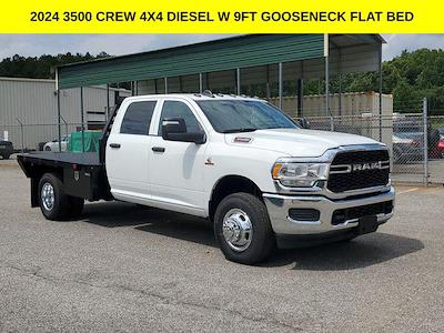 New 2024 Ram 3500 Tradesman Crew Cab 4x4 9' 2" Commercial Truck & Van Equipment Steel Flatbed Truck for sale #R241175 - photo 1