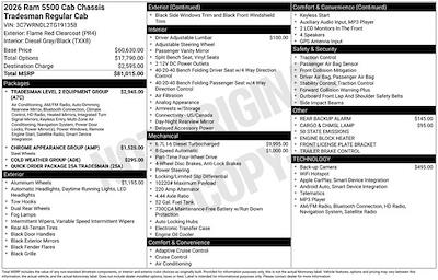 New 2026 Ram 5500 - photo 1