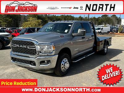 2024 Ram 3500 Crew Cab DRW 4WD, CM Truck Beds SK Model Flatbed Truck for sale #R107040 - photo 1