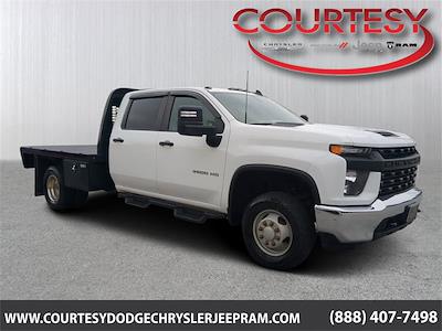 2021 Chevrolet Silverado 3500 Crew Cab DRW 4WD Flatbed Truck for sale #24CT413A - photo 1