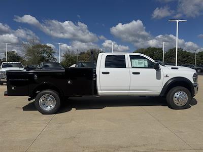 New 2025 Ram 4500 Tradesman Crew Cab 4WD 9' 4" Knapheide Steel Flatbed Truck with Gooseneck Hitch for sale #2582645 - photo 1