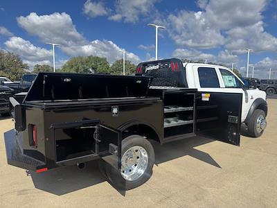 New 2025 Ram 4500 Tradesman Crew Cab 4WD 9' 4" Knapheide Steel Flatbed Truck with Gooseneck Hitch for sale #2582645 - photo 2