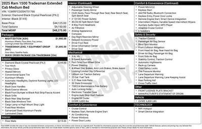 New 2025 Ram 1500 Tradesman Quad Cab 4x4 Pickup for sale #SN751766 - photo 2