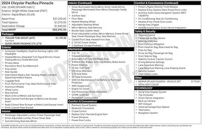 Used 2024 Chrysler Pacifica - photo 1