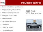 New 2026 Ram 1500 Tradesman Crew Cab 4x4 Pickup for sale #11T1925 - photo 4