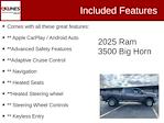 New 2025 Ram 3500 Big Horn Crew Cab 4x4 Pickup for sale #11T1851 - photo 4