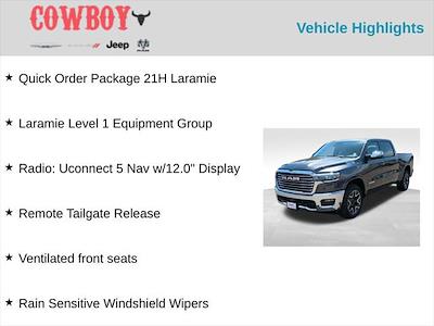 New 2025 Ram 1500 Laramie Crew Cab 4x4 Pickup for sale #FD097 - photo 2
