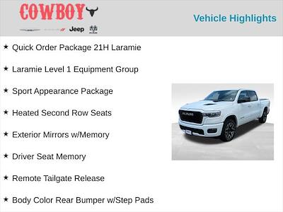 New 2025 Ram 1500 Laramie Crew Cab 4x4 Pickup for sale #FD098 - photo 2