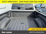 New 2026 Ram 2500 Big Horn Crew Cab 4x4 Pickup for sale #R11980 - photo 14