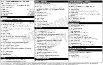 Used 2020 Jeep Cherokee - photo 1