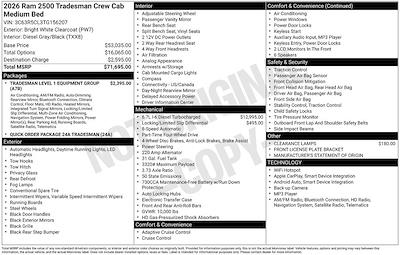 New 2026 Ram 2500 - photo 1