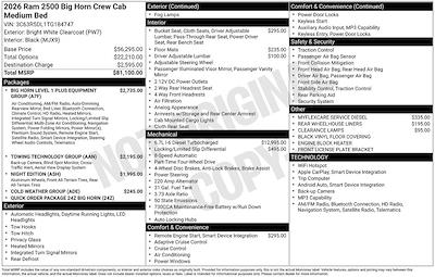 New 2026 Ram 2500 - photo 1