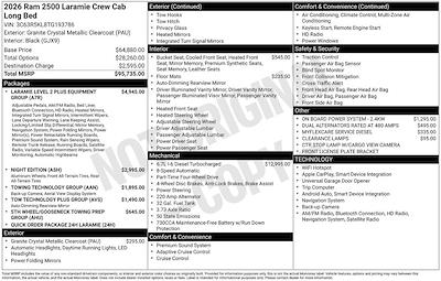 New 2026 Ram 2500 - photo 1
