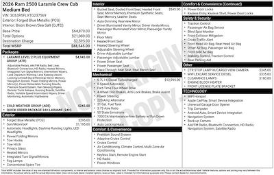 New 2026 Ram 2500 - photo 1