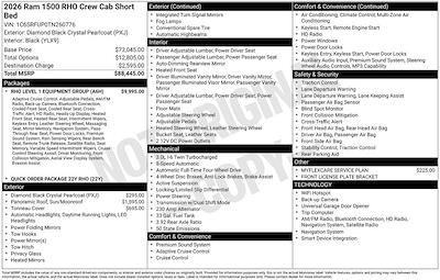 New 2026 Ram 1500 TRX Crew Cab for sale #F6T260776 - photo 2