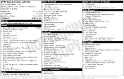 2024 Jeep Compass 4WD SUV for sale #FP34580 - photo 2